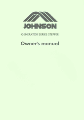 Johnson Generator Series Owner's Manual