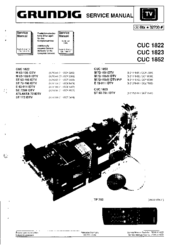 Grundig ST 72-160 iDTV Service Manual