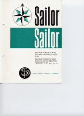 Sailor R 501 Instruction Book