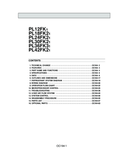Mitsubishi Electric PL30FK21 Service Manual
