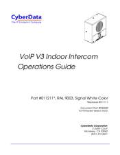 CyberData 011211x Operation Manual