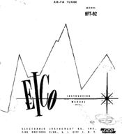 Eico HFT-92 Instruction Manual