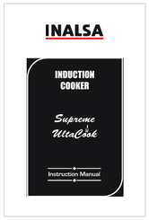 Inalsa Supreme UltaCook Instruction Manual