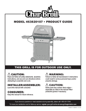 Char-Broil 463820107 Product Manual