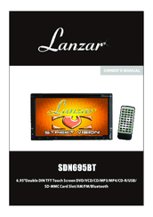 Lanzar SDN695BT Owner's Manual