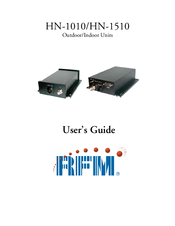 RFM HN-1010 User Manual