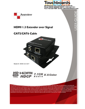 Touchboards HDMI-C5-3-SET User Manual