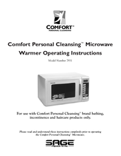 Comfort 7931 Operating Instructions Manual