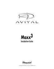 Directed Electronics MAXX3 Installation Manual