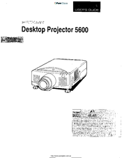 Proxima 5600 User Manual