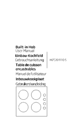 Beko HIZG 64110 S User Manual