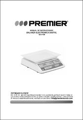 Premier ED-4169 Instruction Manual