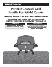 Brinkmann Charcoal Grill Owner's Manual