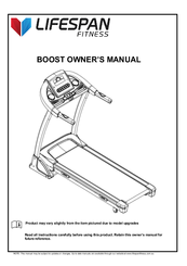 LifeSpan BOOST Owner's Manual