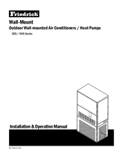 Friedrich OHS Series Installation & Operation Manual
