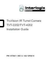 Interlogix TruVision TVT-4202 Installation Instructions Manual