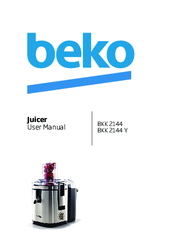 Beko BKK 2144 User Manual