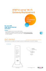 AT&T 5168 Self-Installation Manual