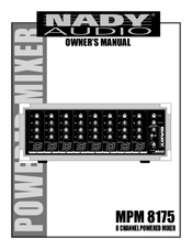 Nady Audio MPM 8175 Owner's Manual