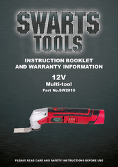 Swart Multi-tool SW2010 Instruction Booklet