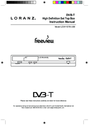 Loranz Freeview LZ2911STB-USB Instruction Manual