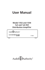 Audio Authority 1352 User Manual
