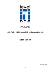 LevelOne FGP-1072 User Manual