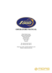Heritage 1000 Operator's Manual