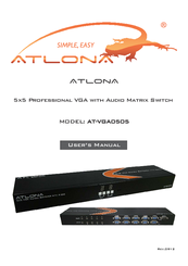 Atlona AT-VGA0505 User Manual