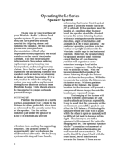 Westlake LC3W10H Operating Manual