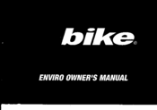 E-Bike Enviro Owner's Manual