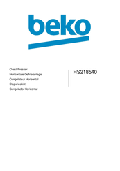 Beko HS218540 Instructions For Use Manual