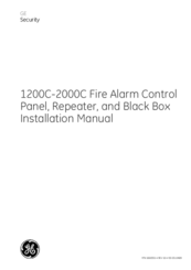 GE Security 2000C Installation Manual