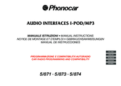 Phonocar 5/871 Manual Instructions