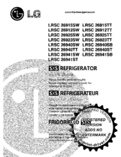 LG LRSC 269ST User Manual