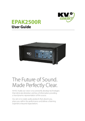 KV2 Audio EPAK2500R User Manual