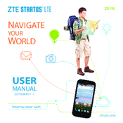 Zte Stratos LTE Z819L User Manual