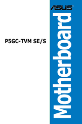 Asus P5GC-TVM SE Manual