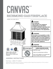 Canvas 085-1271-6 RICHMOND Assembly Instructions Manual