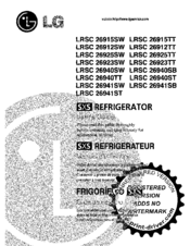 LG LRSC 26925TT User Manual
