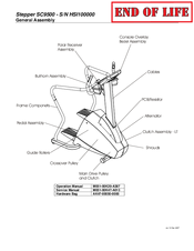 LifeFitness SC9500 Assembly Manual