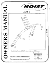 Hoist Fitness HPA-2 Owner's Manual