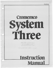 Cromemco System Three Instruction Manual