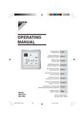 Daikin SRC-HPA Operating Manual