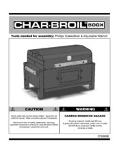 Char-Broil 500X Assembly Manual