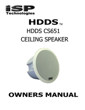 iSP Technologies HDDS CS651 Owner's Manual