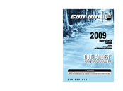 Can-Am 2009 Outlander 800R EFI Operator's Manual