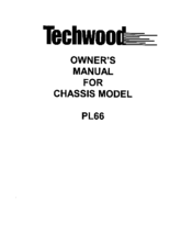 TECHWOOD PL66 Owner's Manual