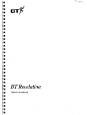 BT Revelation Owner's Manual