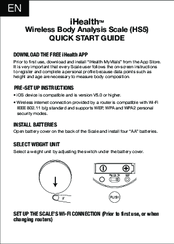 Ihealth HS5 Quick Start Manual